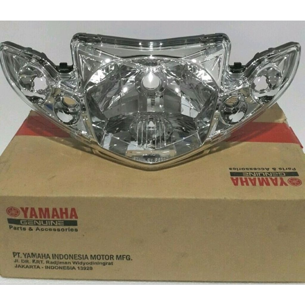 lampu depan/ reflektor only Yamaha Vega R New 2006-2008 ori YGP 3S0-H430A-00