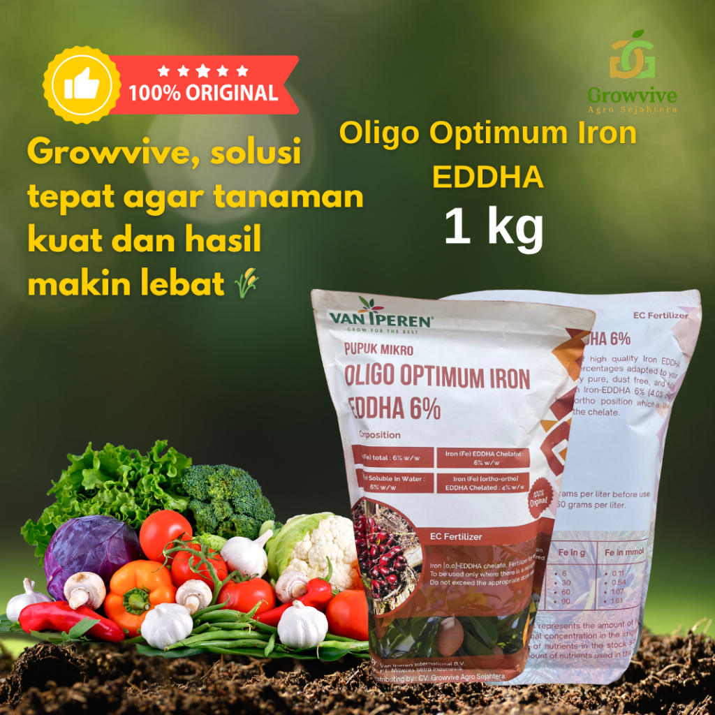 Oligo Optimum Fe Eddha 1 Kg (2 x 500 gram)