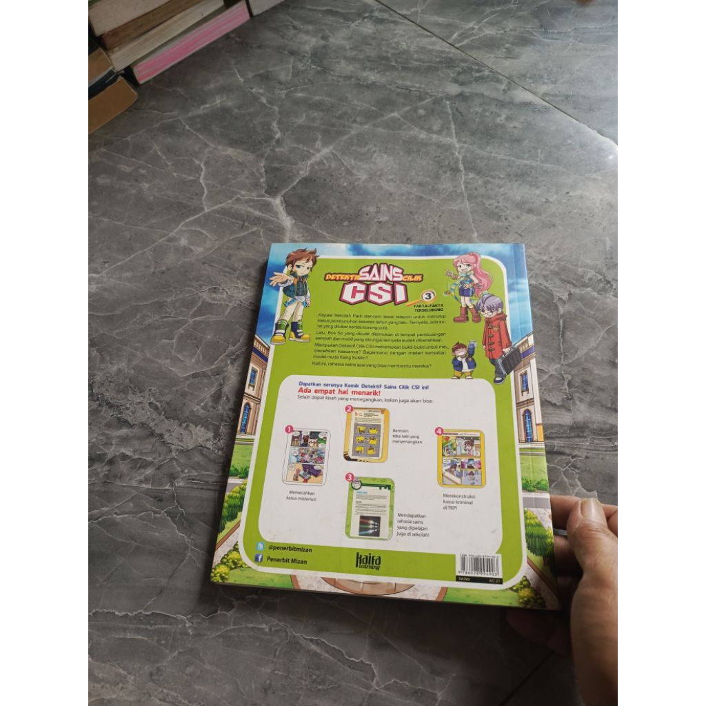 DETEKTIF SAINS CILIK CSI KOMIK PETUALANGAN SAINS No.3 Cerita: Hee Jung Ko-H1