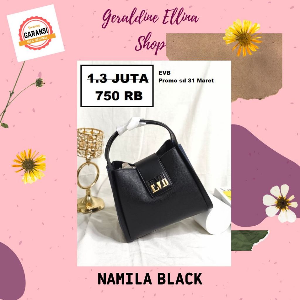 Tas EVB wanita sale satchel bag seri NAMILA