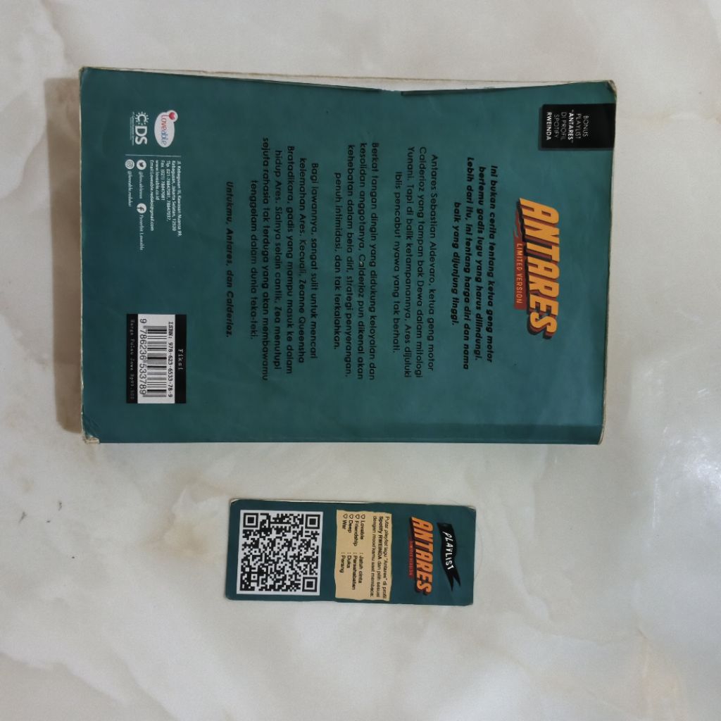 ANTARES NEW COVER—PRELOVED