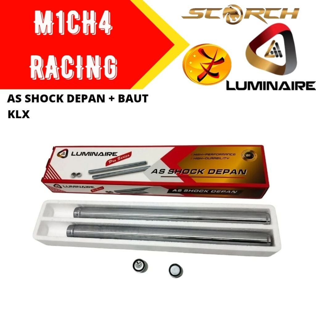 AS SHOCK DEPAN+BAUT/KLIP KLX- LUMINAIRE