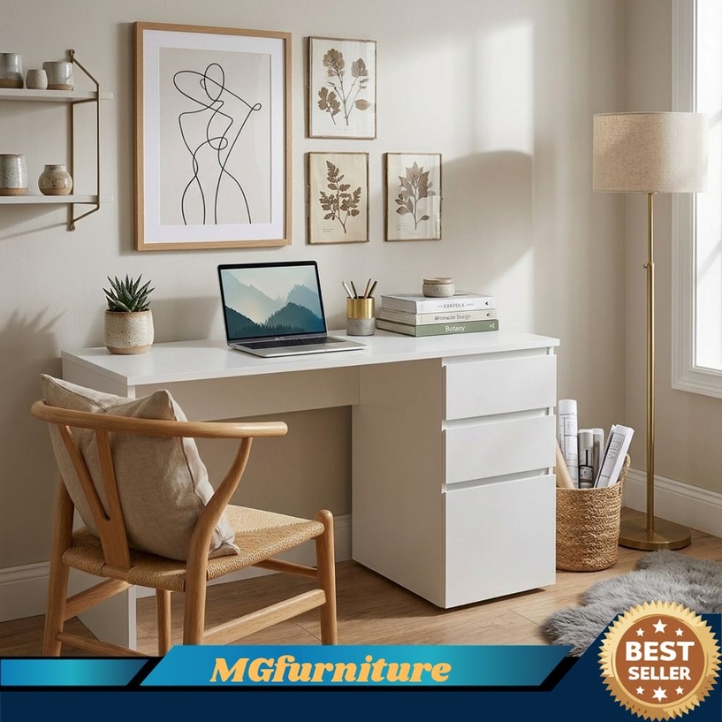 MEJA KANTOR HPL MINIMALIS MODERN