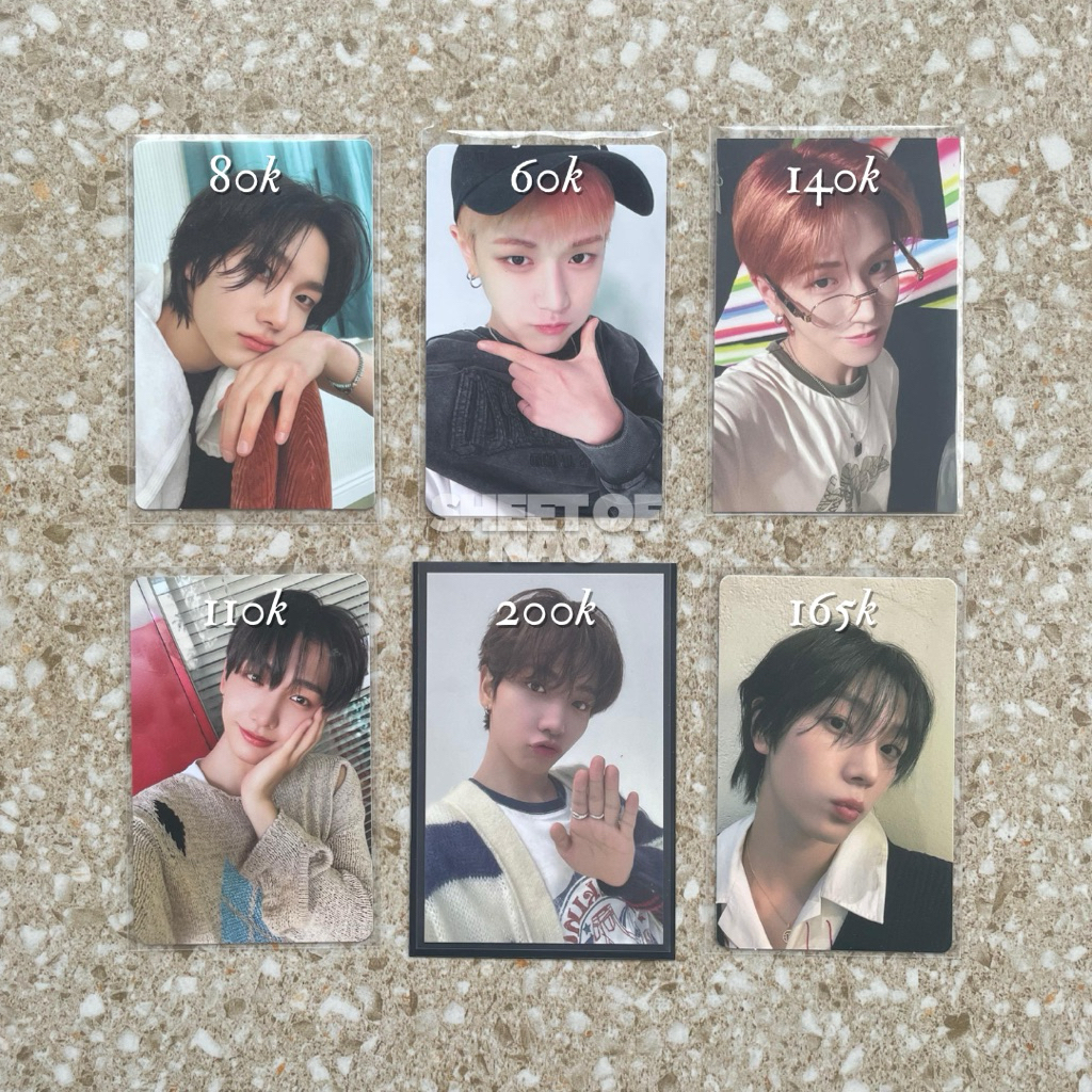 Photocards PC Boynextdoor Sungho Riwoo Jaehyun