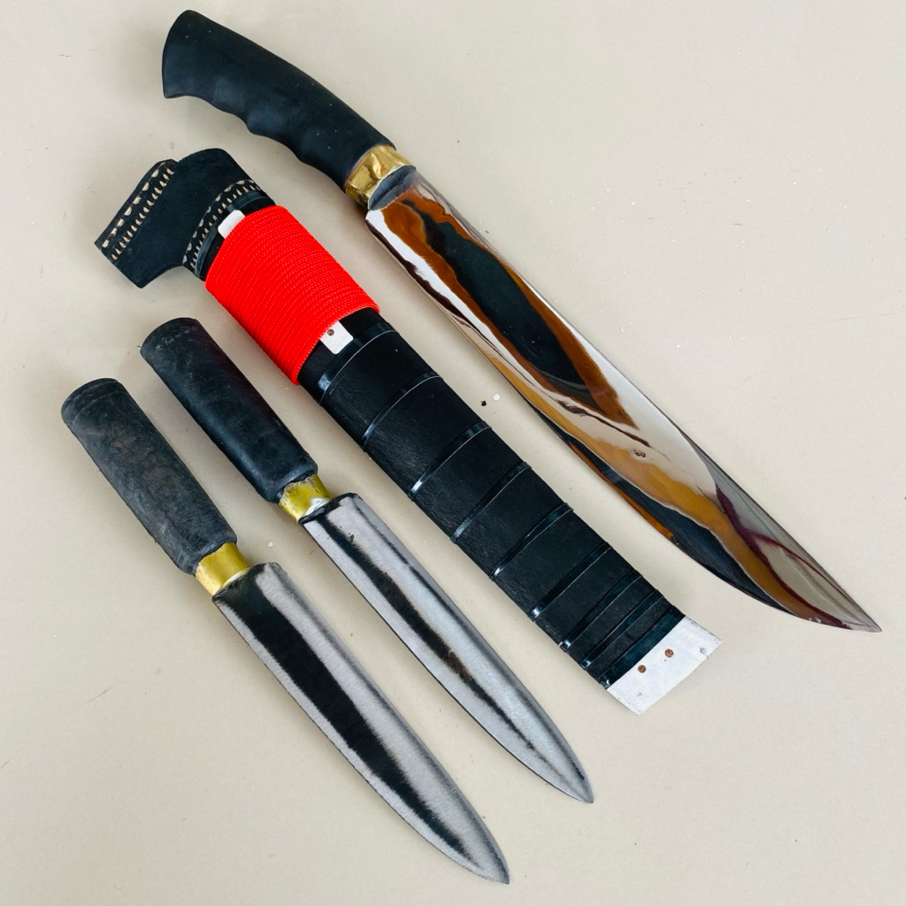 {Cod} Pisau Golokk Sembelihan Banten Bonus 2 Pisau Seset Supertajam