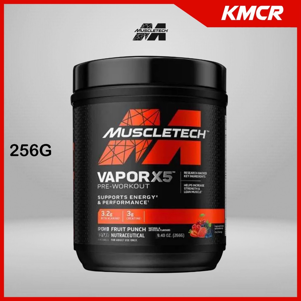 MUSCLETECH VAPOR X5 PRE WORKOUT 30 Serving PWO PREWORKOUT - KMCR NEXTLEVEL