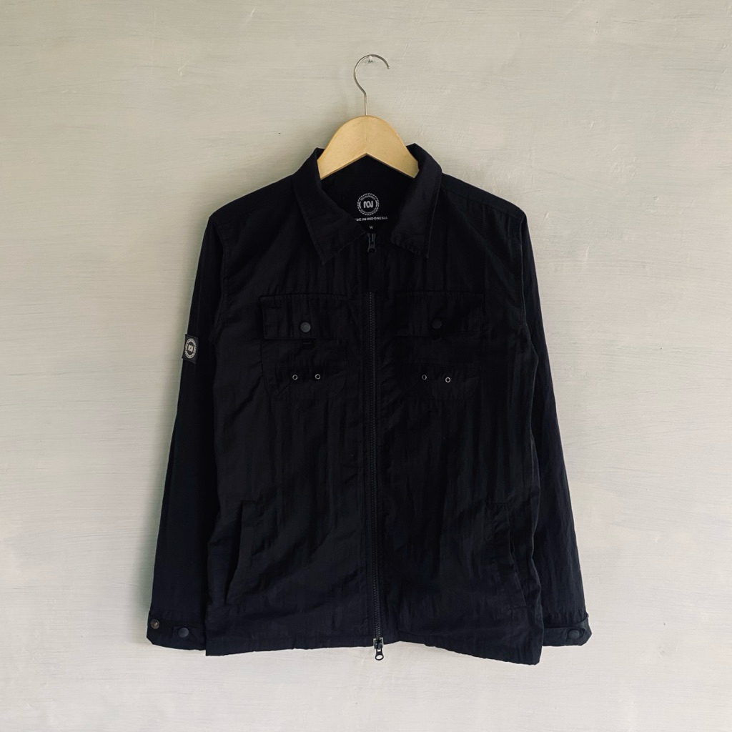 OVERSHIRT TROUBLEMAKER OBSESSED BLACK