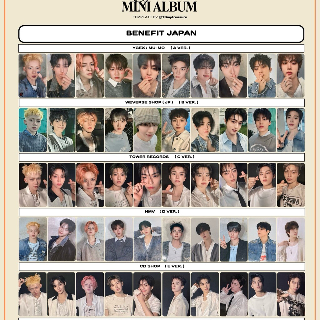 PC OFFICIAL TREASURE BENEFIT JAPAN PLEASURE