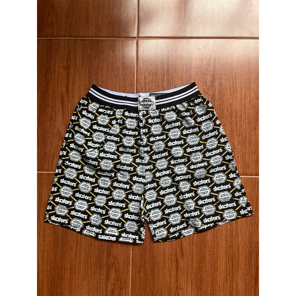 Boxer Skaters Printing Hitam ZB017