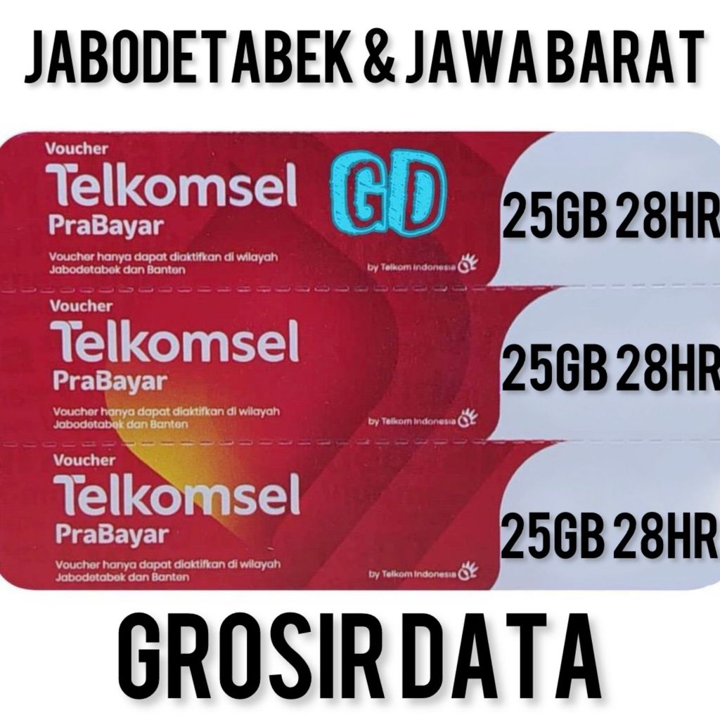 VOUCHER TELKOMSEL 25GB
