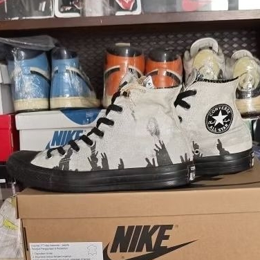 Converse Chuck Taylor All Star Black Sabbath, music series, SZ.39,5/250. Garansi Original.