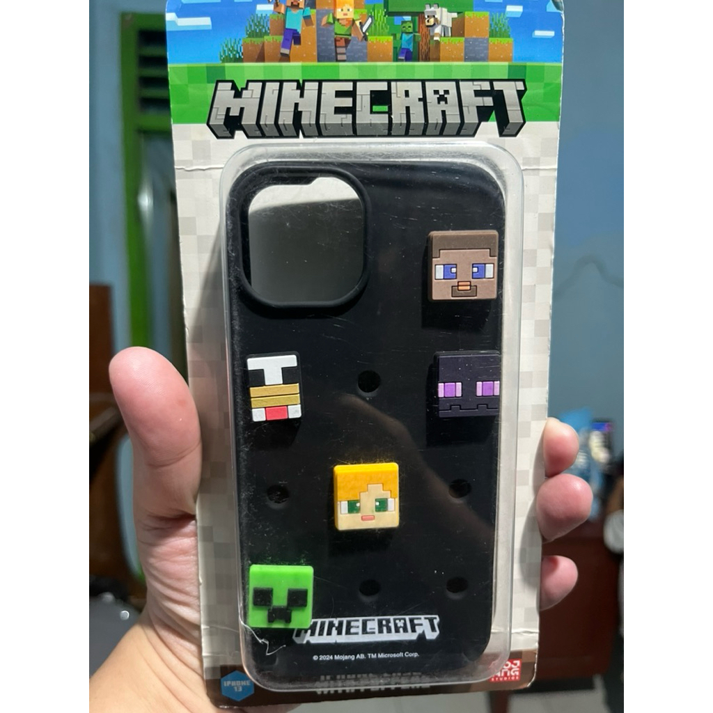Softcase Minecraft - Case iphone 13 original