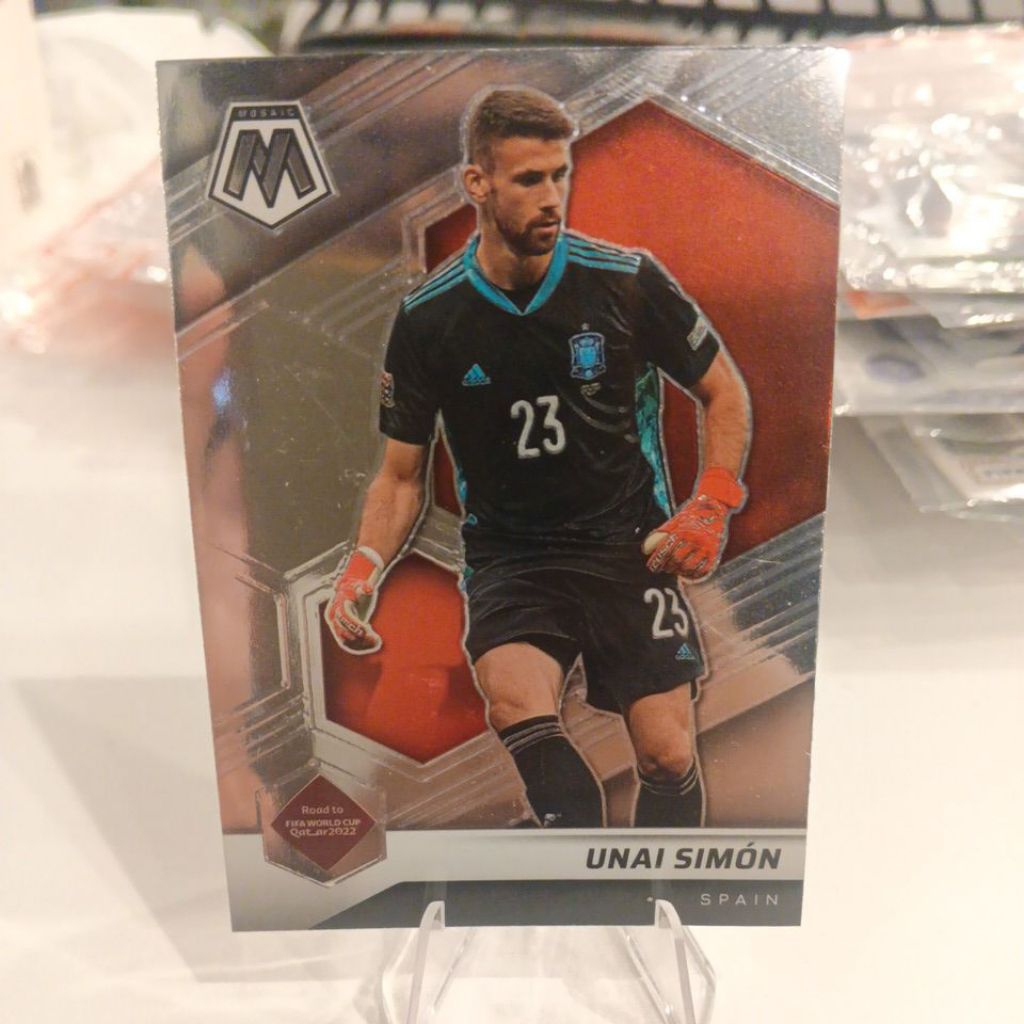 kartu bola panini mosaic road to world cup 2022 Spain Spanyol