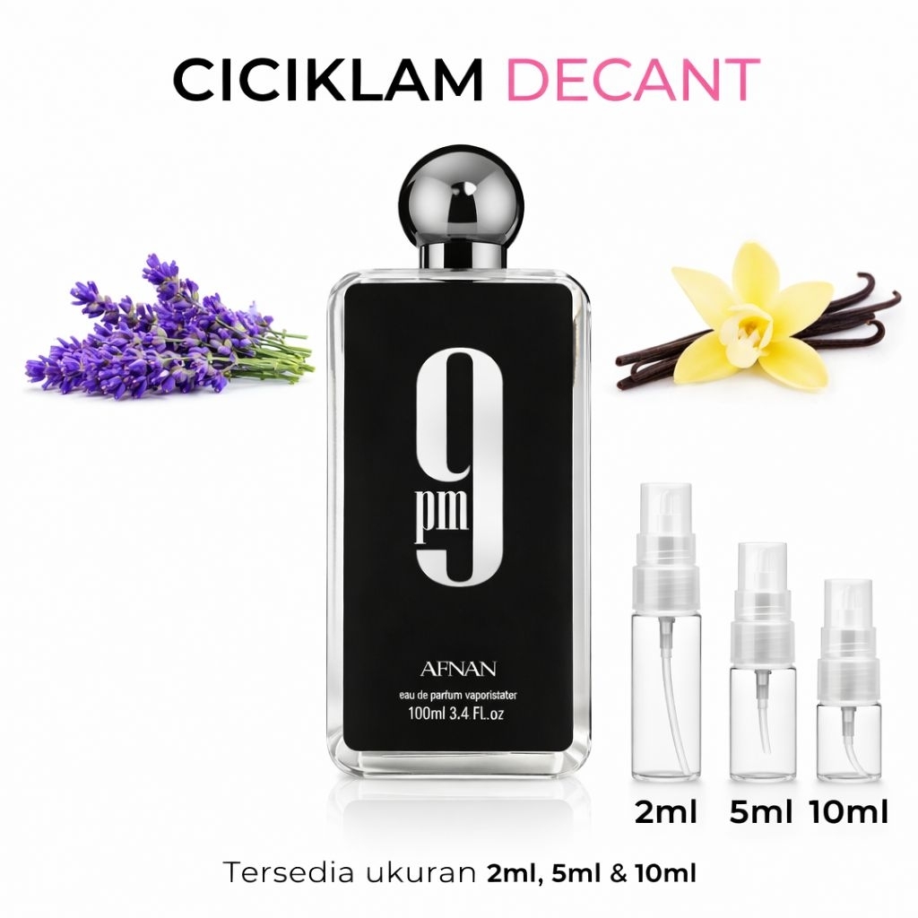 Decant Afnan 9 PM Original 100%