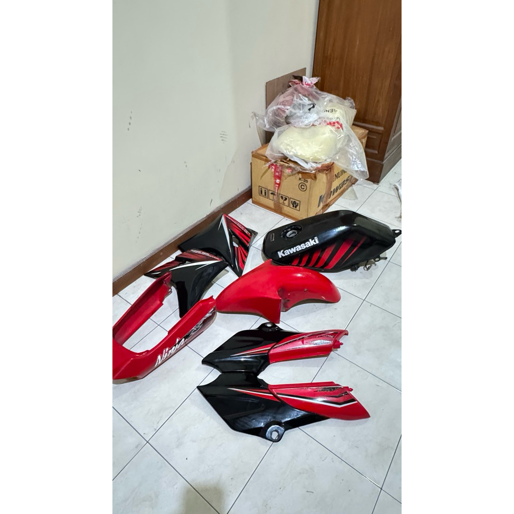 body ss set ori ninja ss merah