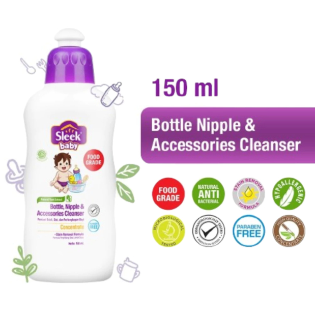 Sleek Sabun Cuci Botol 150ml / Sleek Cuci Botol 150ml / Sleek / Sabun Cuci Botol / Cuci Botol 150ml 