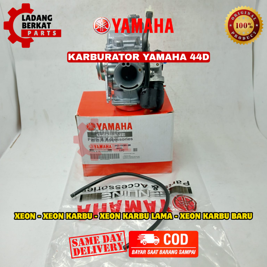 KARBURATOR ORIGINAL YAMAHA 44D | MOTOR XEON, XEON KARBU, XEON KARBU LAMA, XEON KARBU BARU