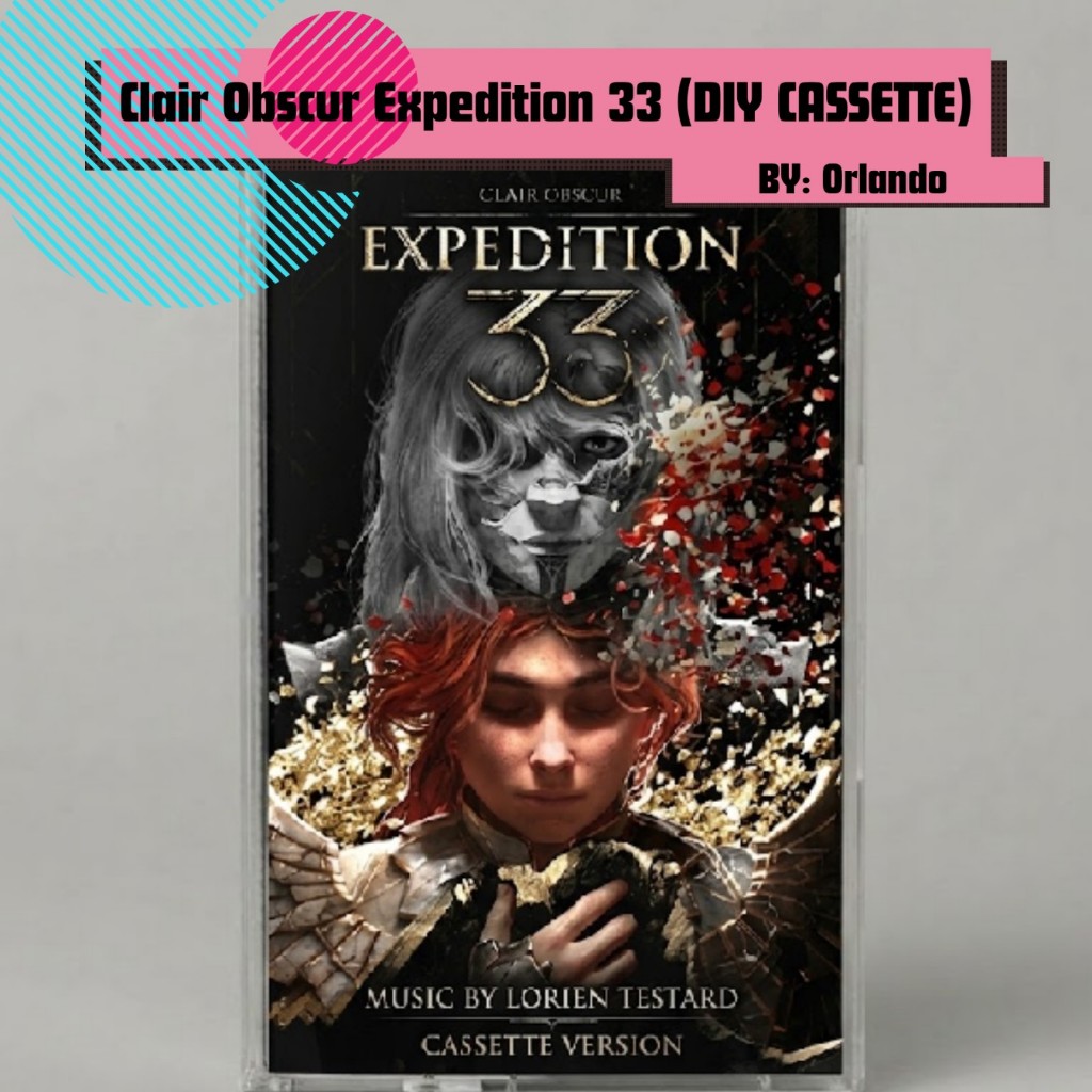 Clair Obscur Expedition 33 DIY Cassette