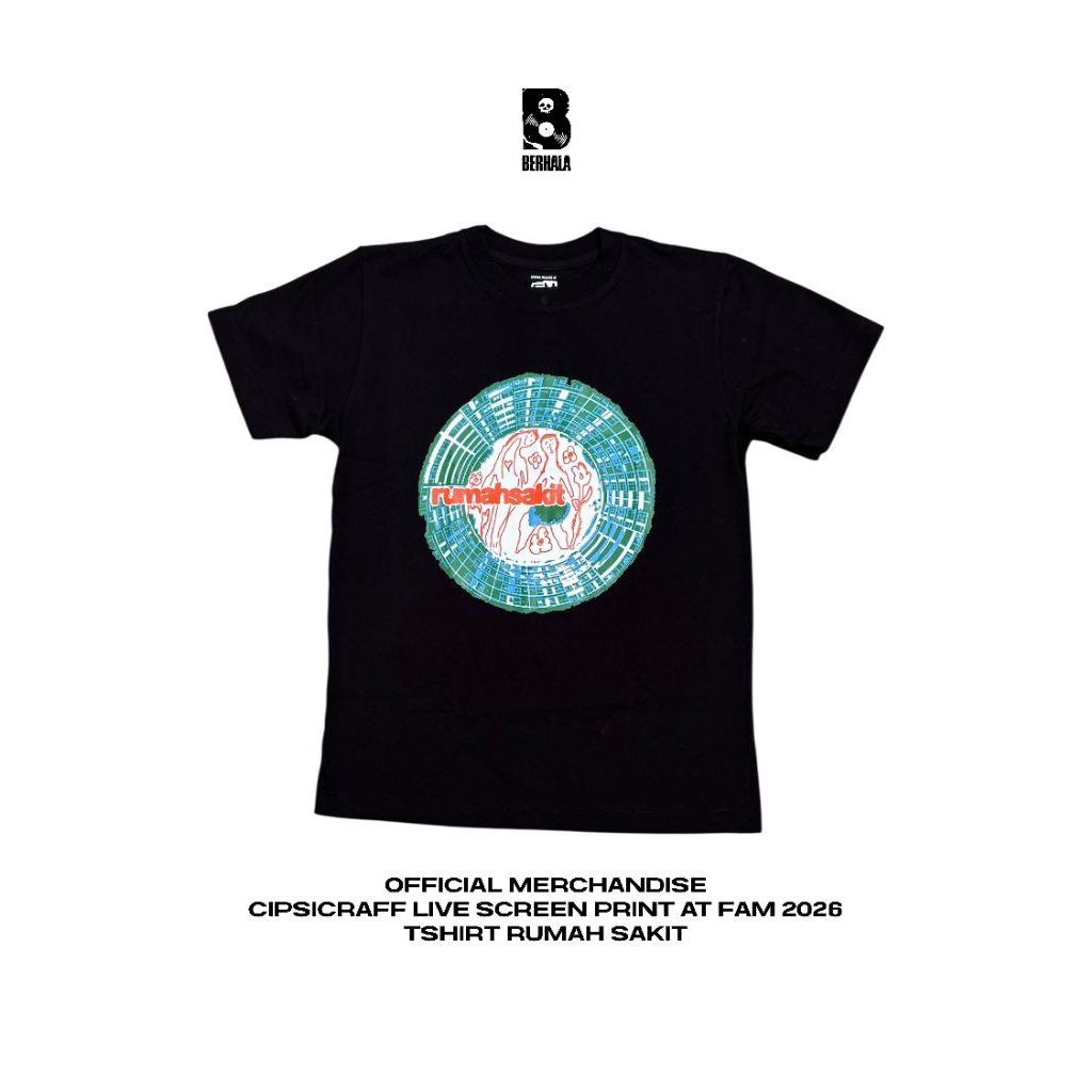 Rumahsakit - Spesial Release FAM 2026 | T-shirt Band Original Merchandise