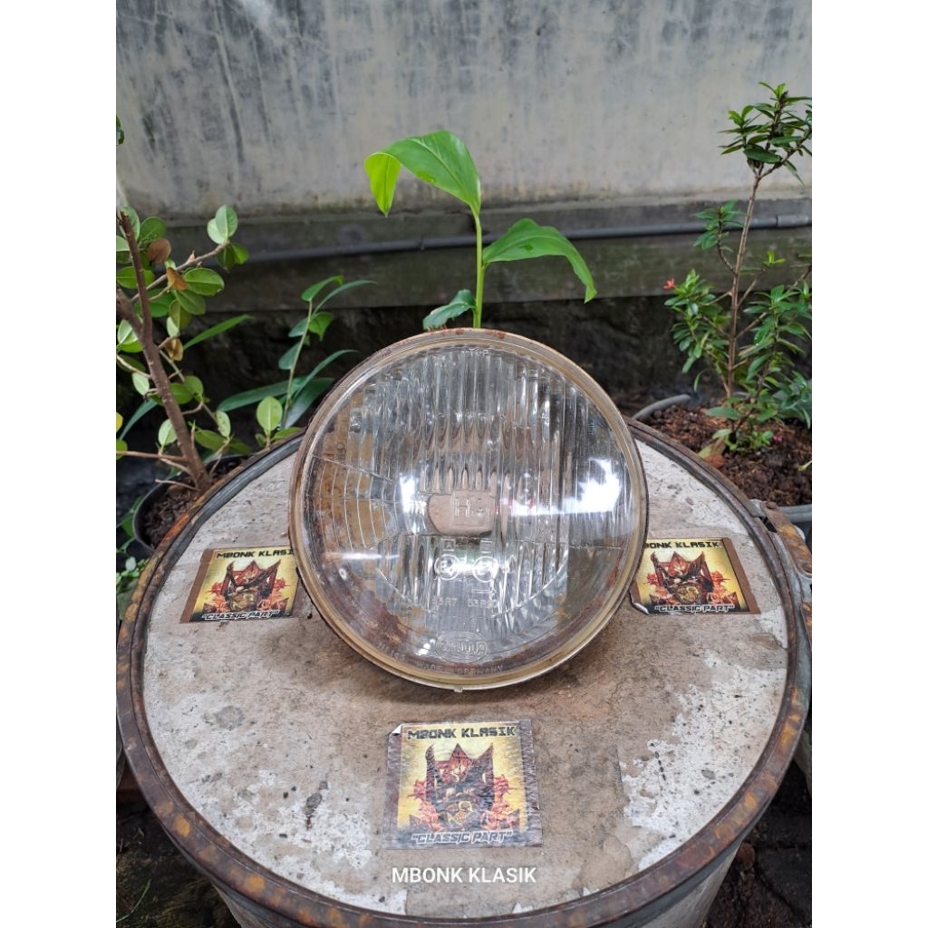 headlamp hella made in germany 7 inch ORIGINAL head lamp hella germany 7 inch lampu depan hella germ