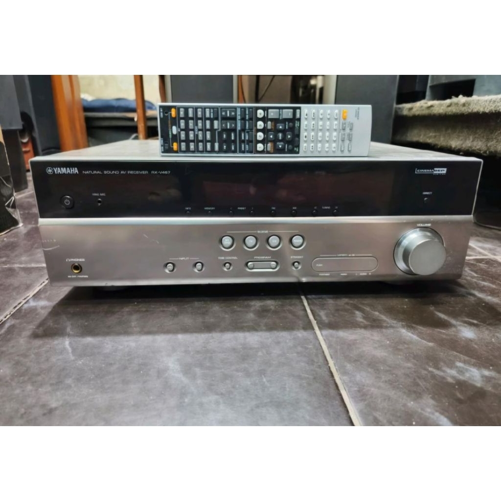 Yamaha home theater RC V467 kondisi mantap