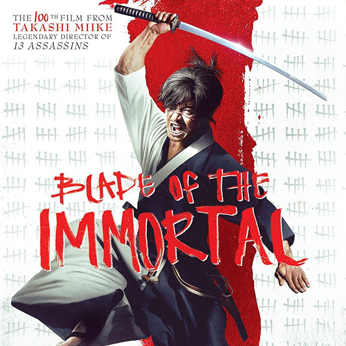 kaset DVD film jepang Blade Of The Immortal (2017)