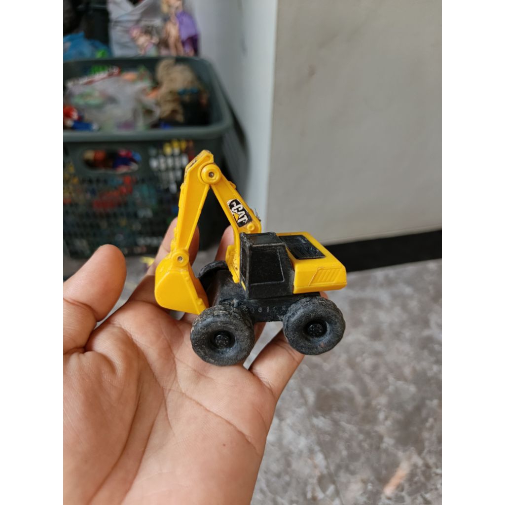 miniatur Excavator sunrise