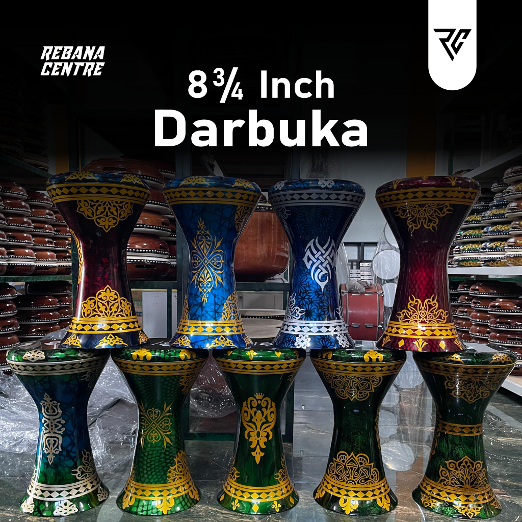 Darbuka 8 3/4 Inch Standart Almunium | Rebana Centre Jepara | Suara Nyaring Renyah