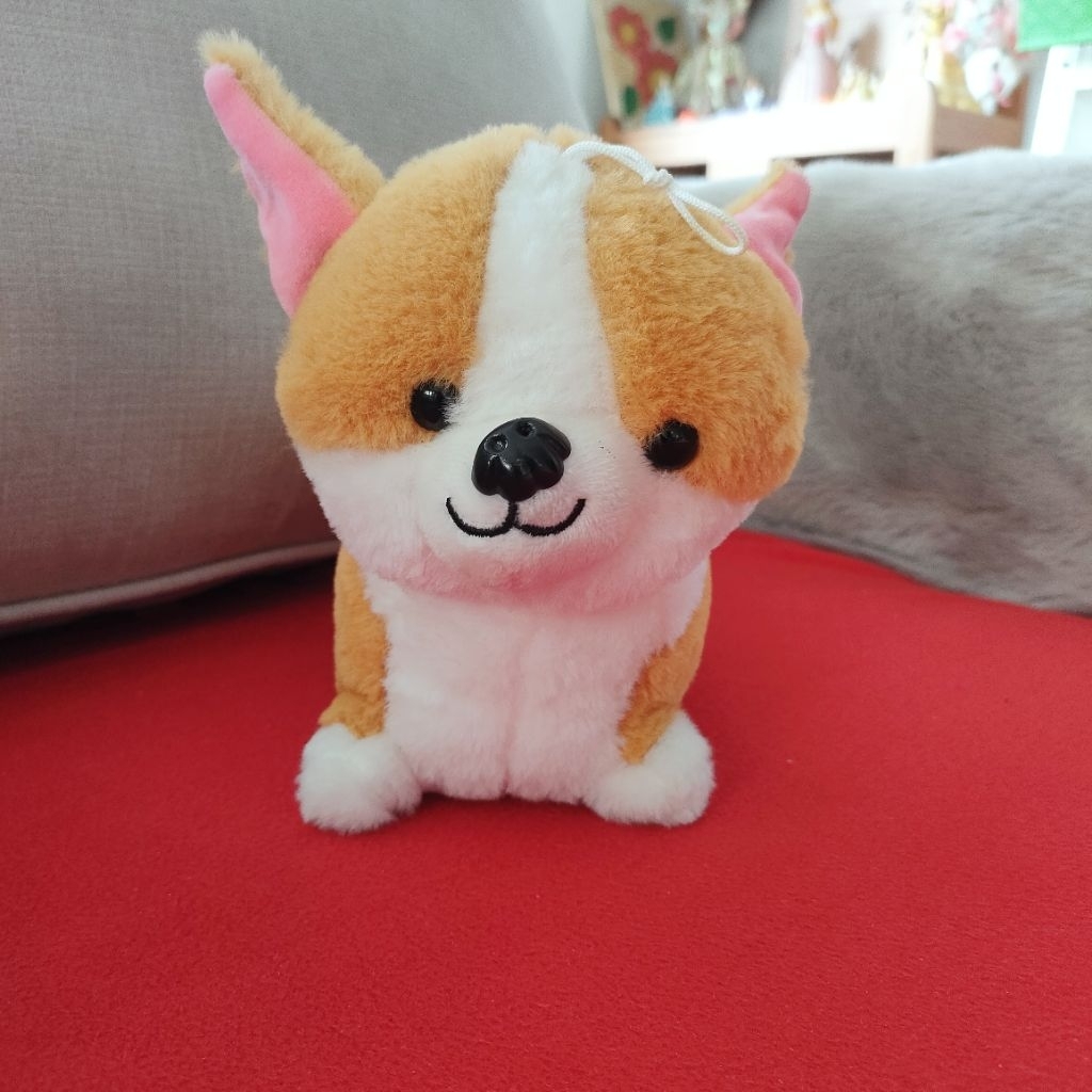 boneka corgie corgi doggy anjing corgi