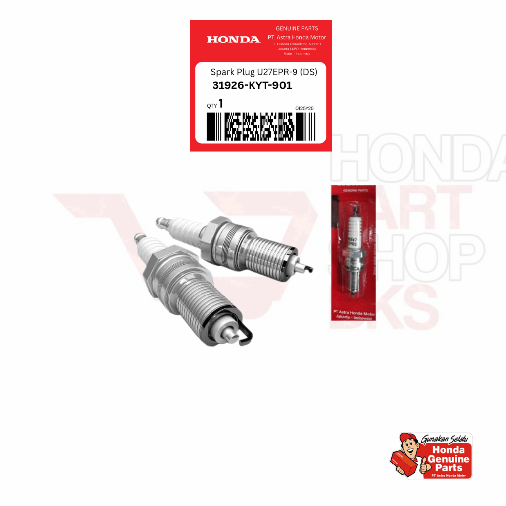 31926-KYT-901 Busi (Spark Plug) U27EPR-9 (Denso) Original Honda