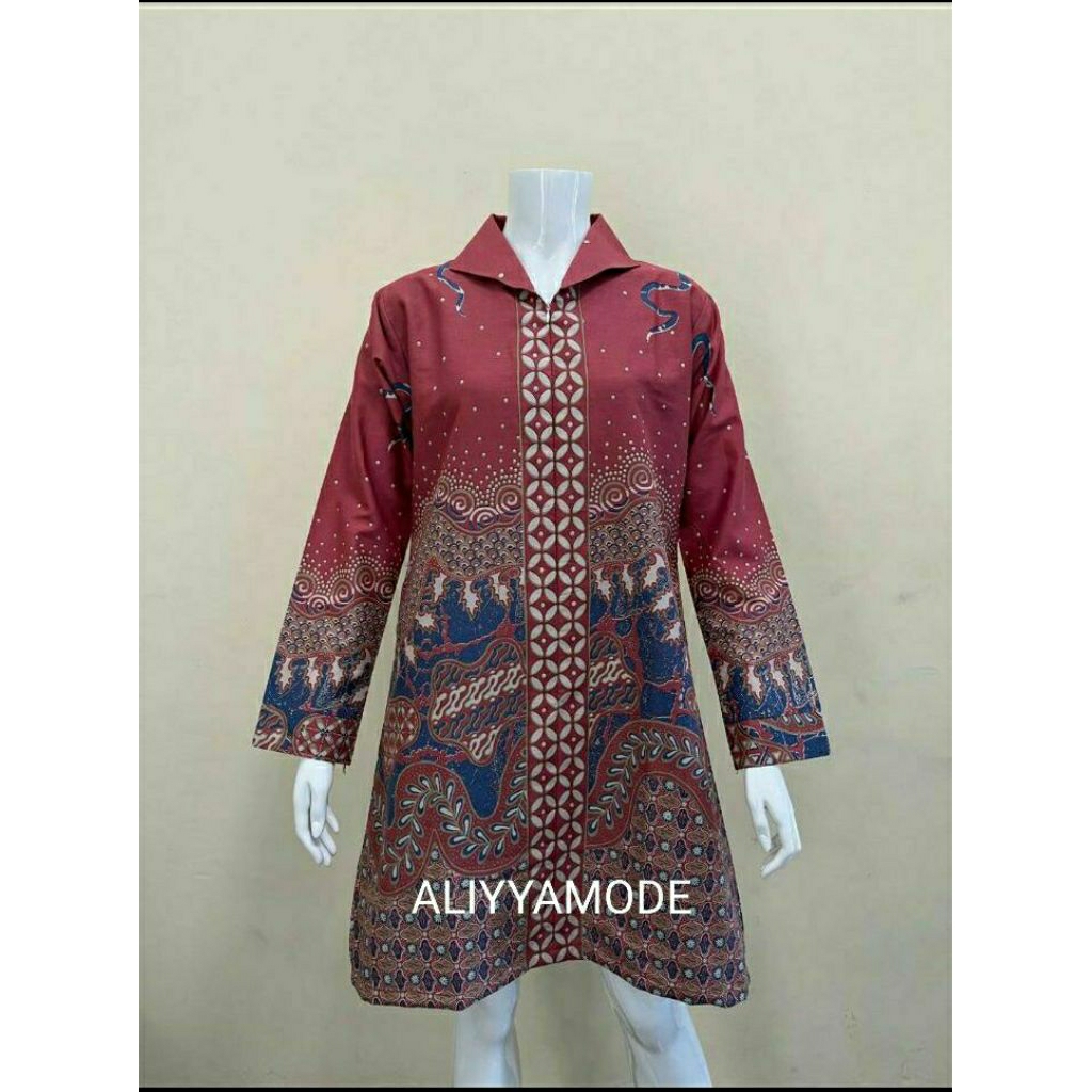 Couple Tunik Batik Solo Tunik Batik Wanita Kemeja Batik Pria