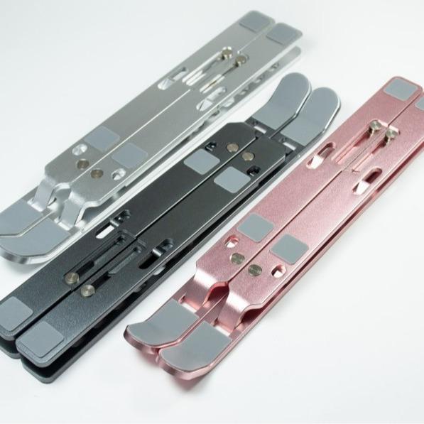 Laptop Stand laptop Aluminium Portable - Dudukan/Meja Laptop Portable Metal