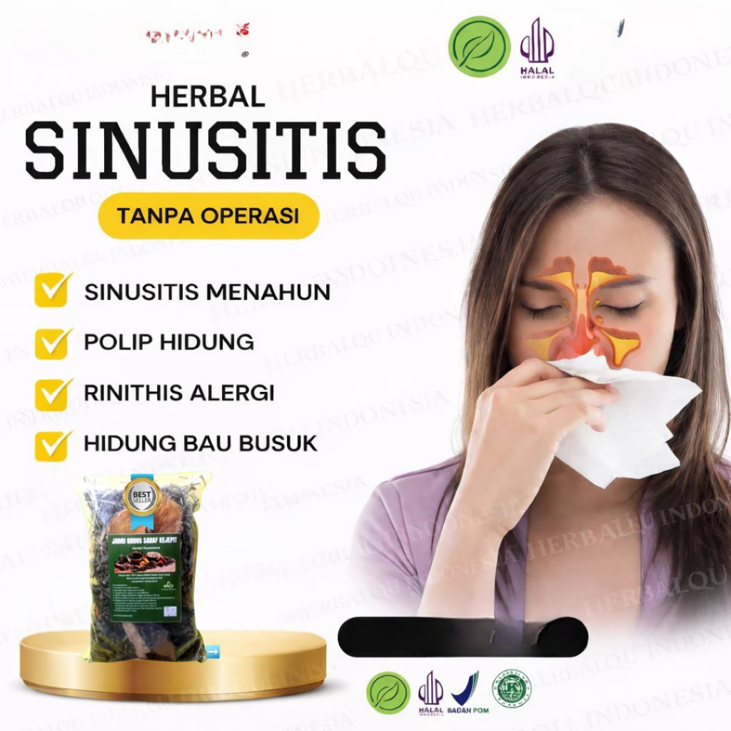 Obat Sinusitis Hidung Bau Busuk Polip Hidung Sinusitis Akut Sinusitis Menahun Herbal Ampuh
