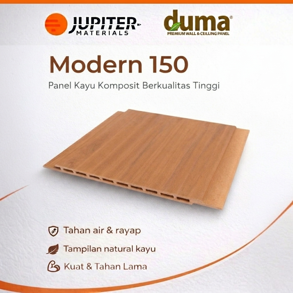Duma WPC Panel Tipe Modern 150 Dinding Plafon Pannel