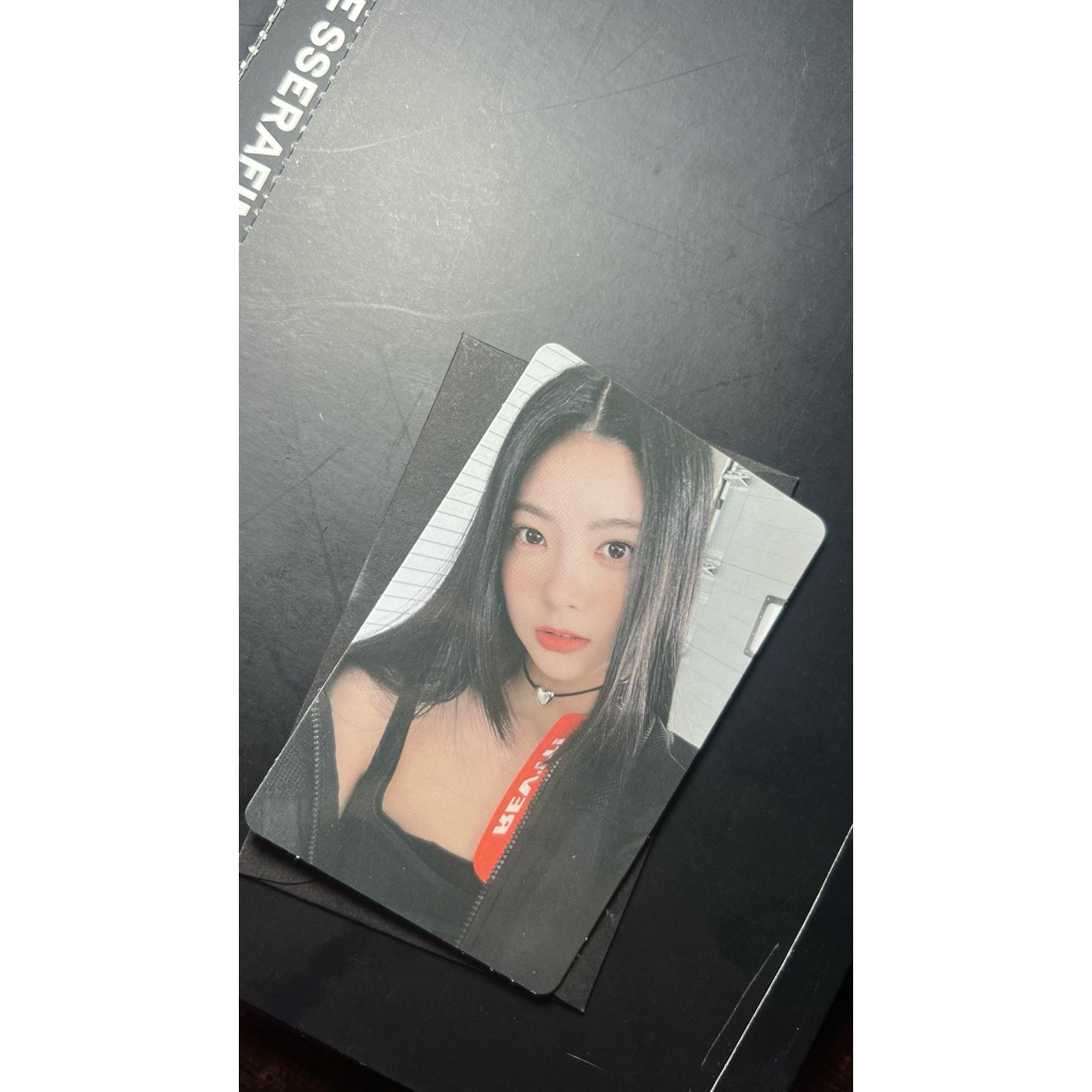 PHOTOCARD OFFICIAL EUNCHAE LESSERAFIM