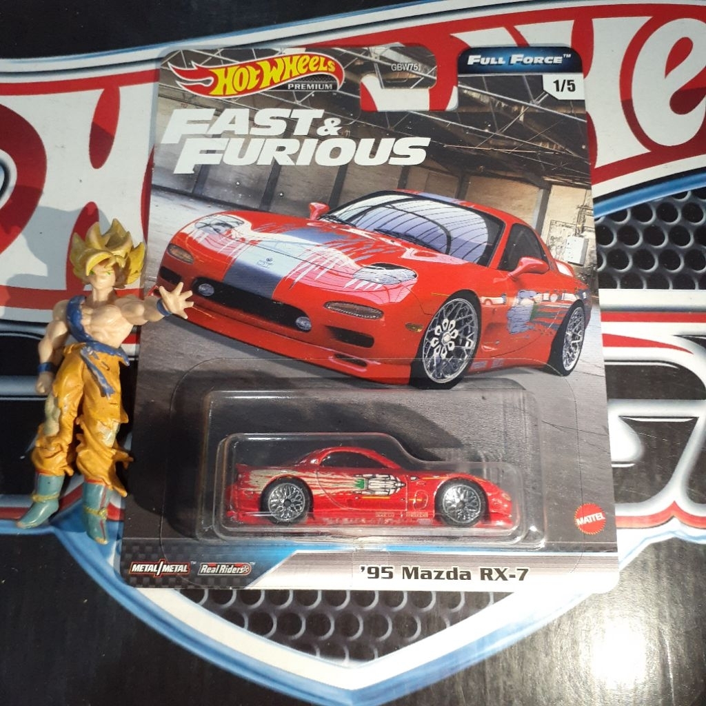 Hot Wheels 95 Mazda RX-7 Fast & Furious Full Force premium