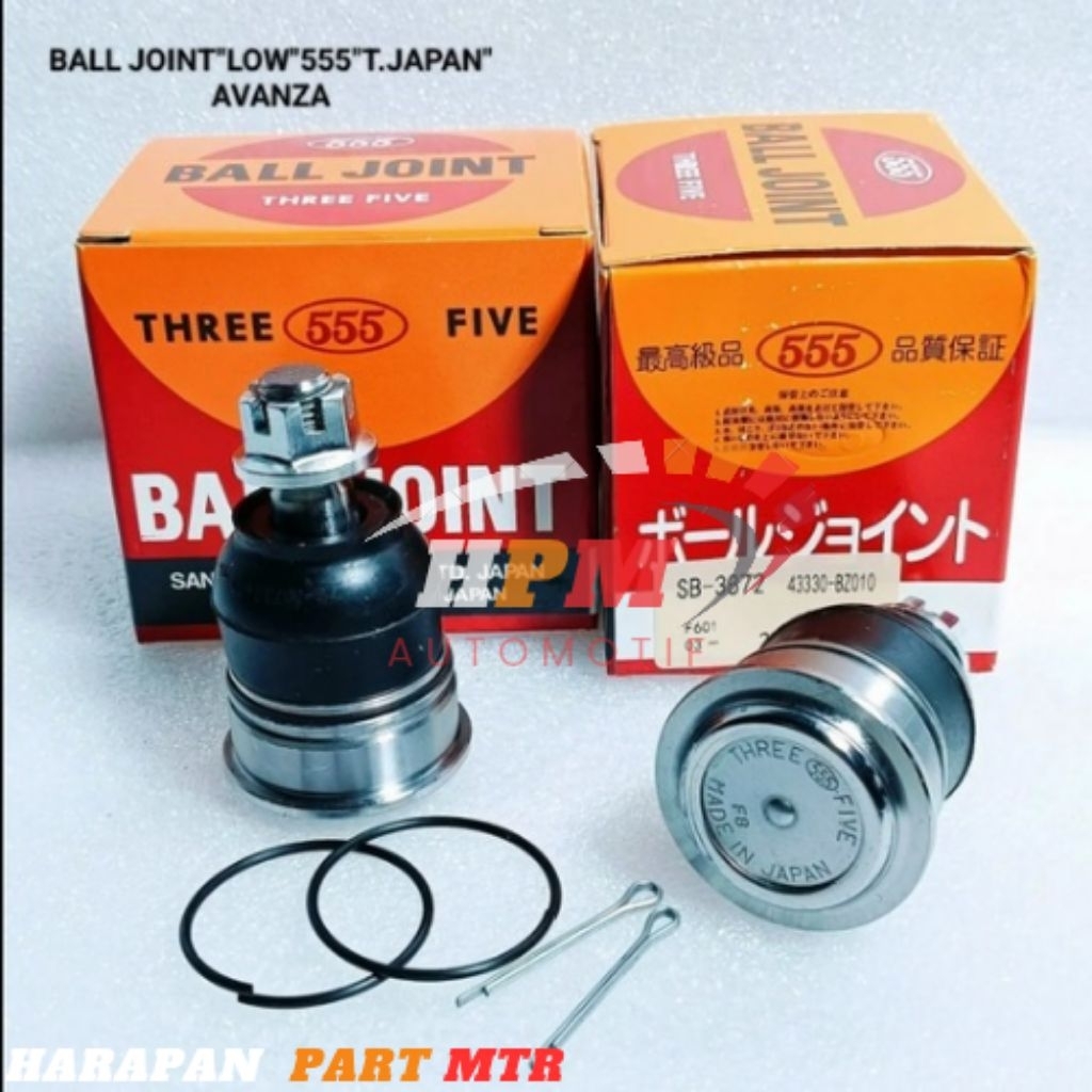 BALL JOINT LOW BALL JOINT BAWAH  555 JAPAN ORIGINAL AVANZA/ XENIA 2004-2012
