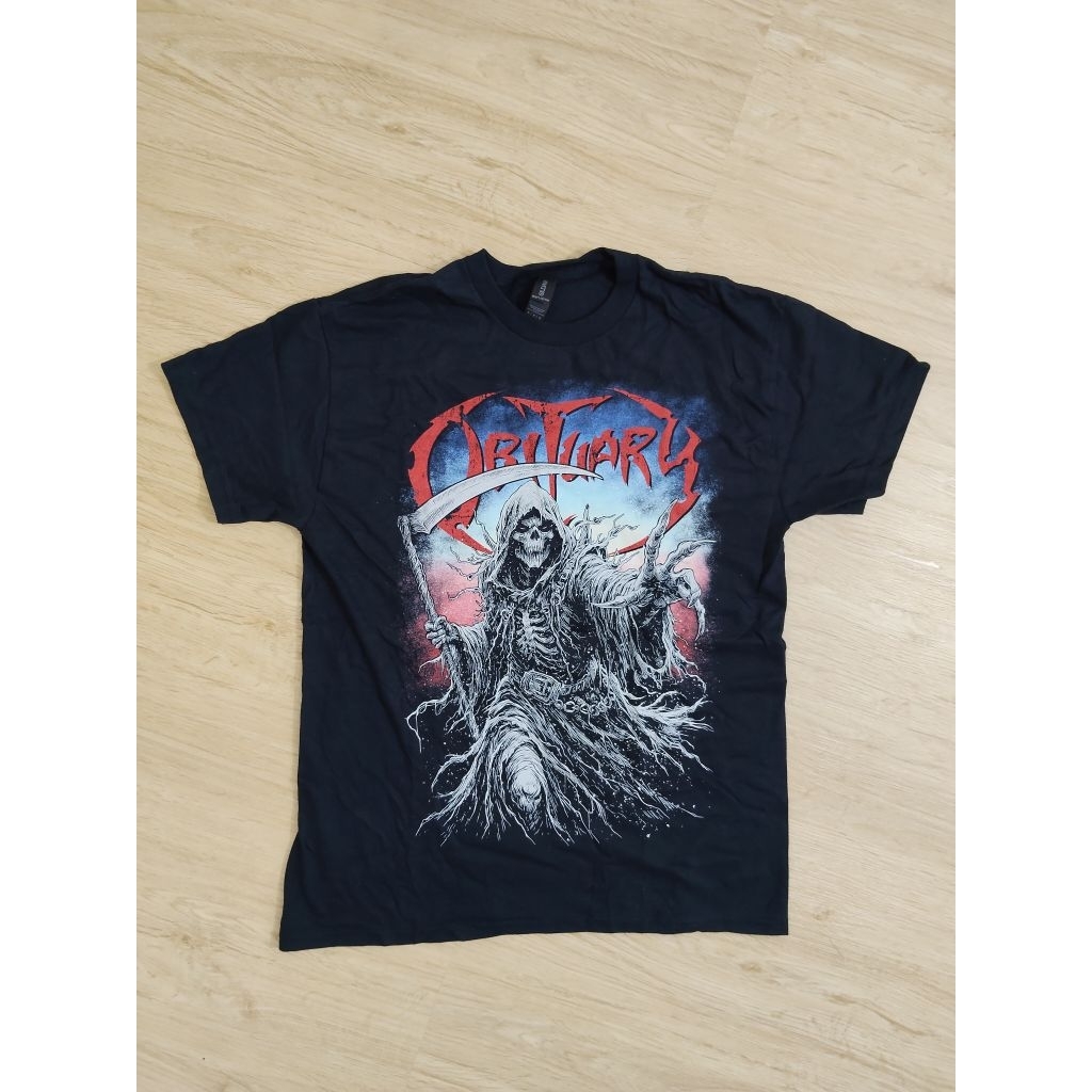 Kaos/T-Shirt Obituary – Reaper Tour 2024 North American