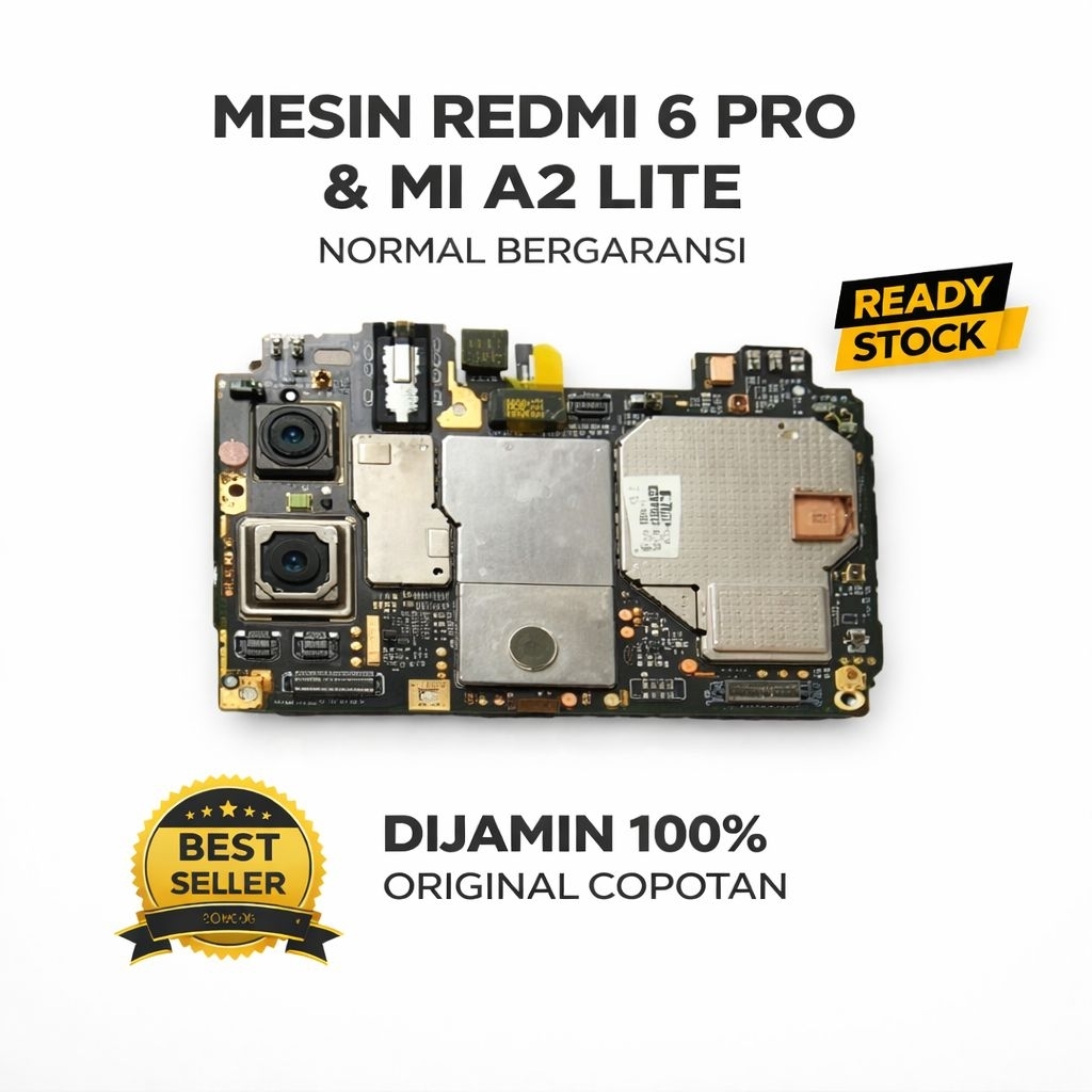 Mesin Mi A2 Lite & Redmi 6 Pro Normal Bergaransi