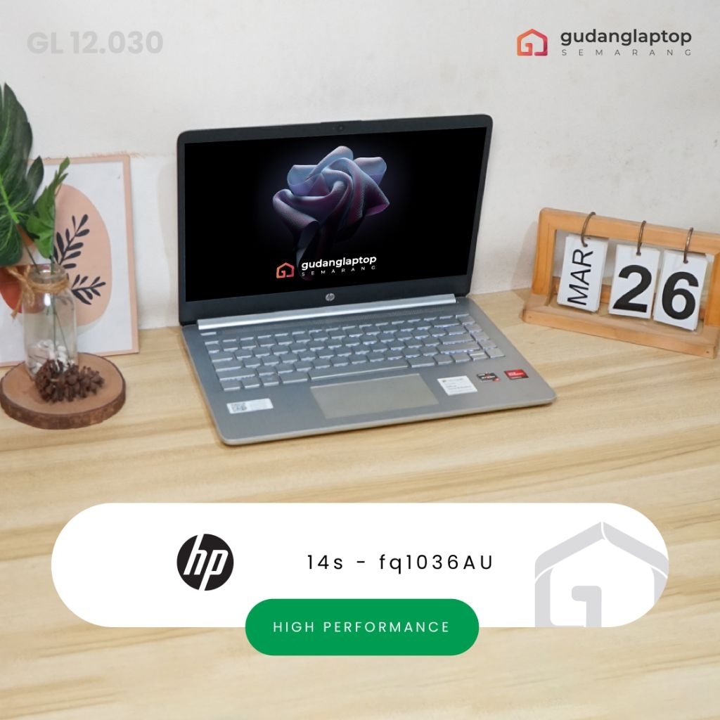 HP 14s - fq1036AU AMD Ryzen 7-5700U 8/512, Backlight, 14 inch FHD IPS | GL12030