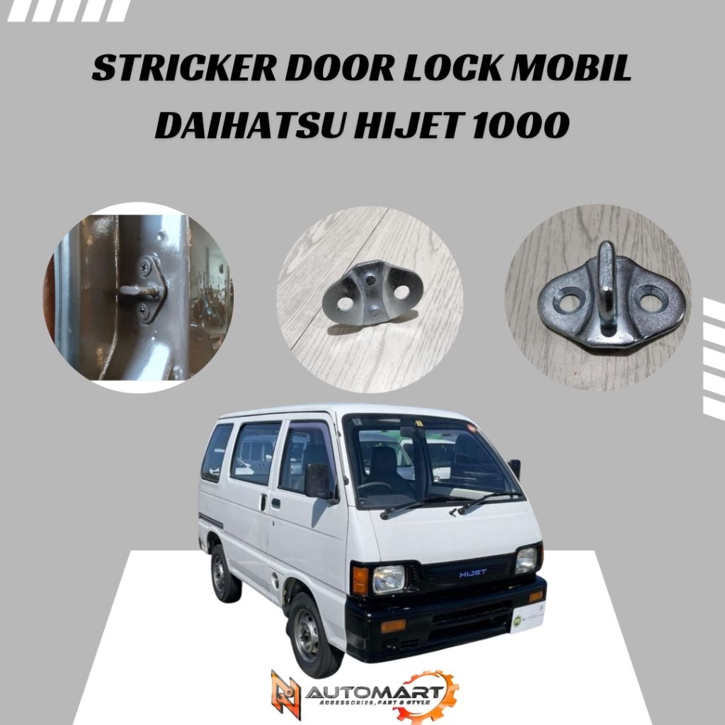Striker Door Lock Daihatsu Hijet 1000 | Pengait Kunci Pintu Mobil Hijet | Sparepart Original Presisi