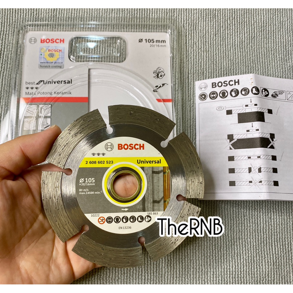 DIAMOND WHEEL UNIVERSAL SERBAGUNA RING GOLD 4" / MATA POTONG GERINDA KERAMIK GRANIT MARMER BETON 4 I