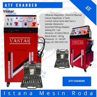 ATF changer mesin ganti oli mobil matic merk vastar NEW