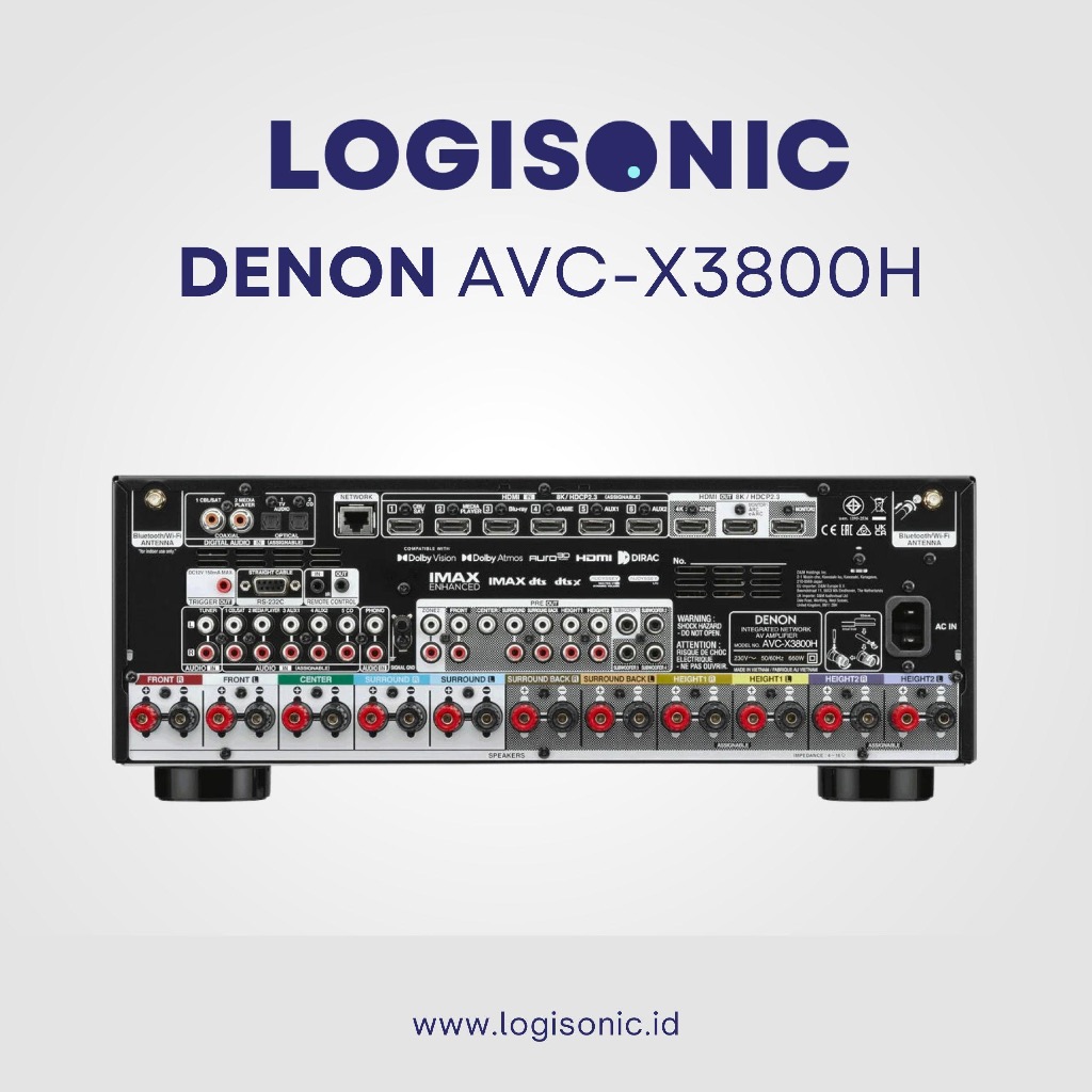 Denon DHT-S517 DHT S517 Large Sound Bar with Dolby Atmos and wireless Subwoofer