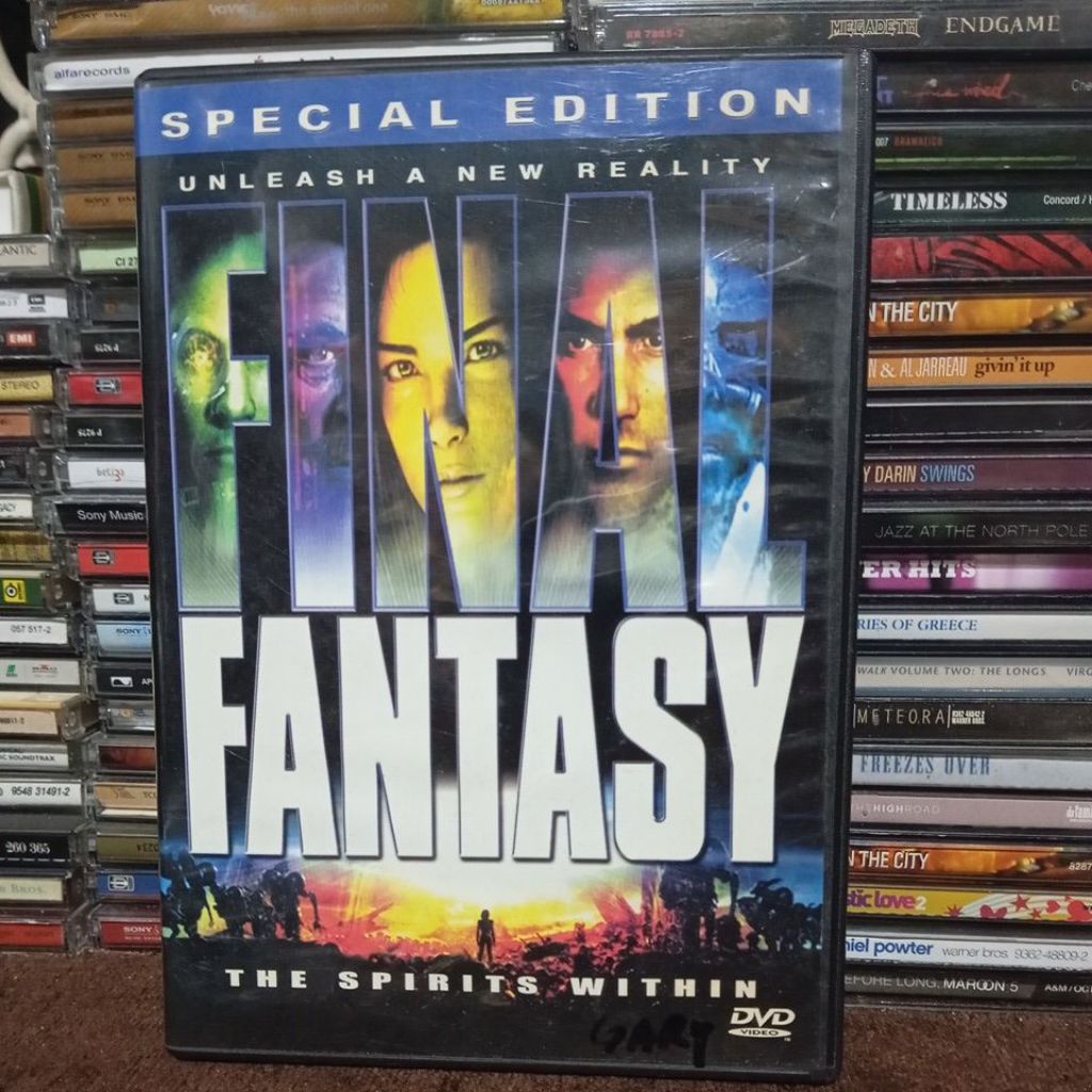 dvd final fantasy the spirit within