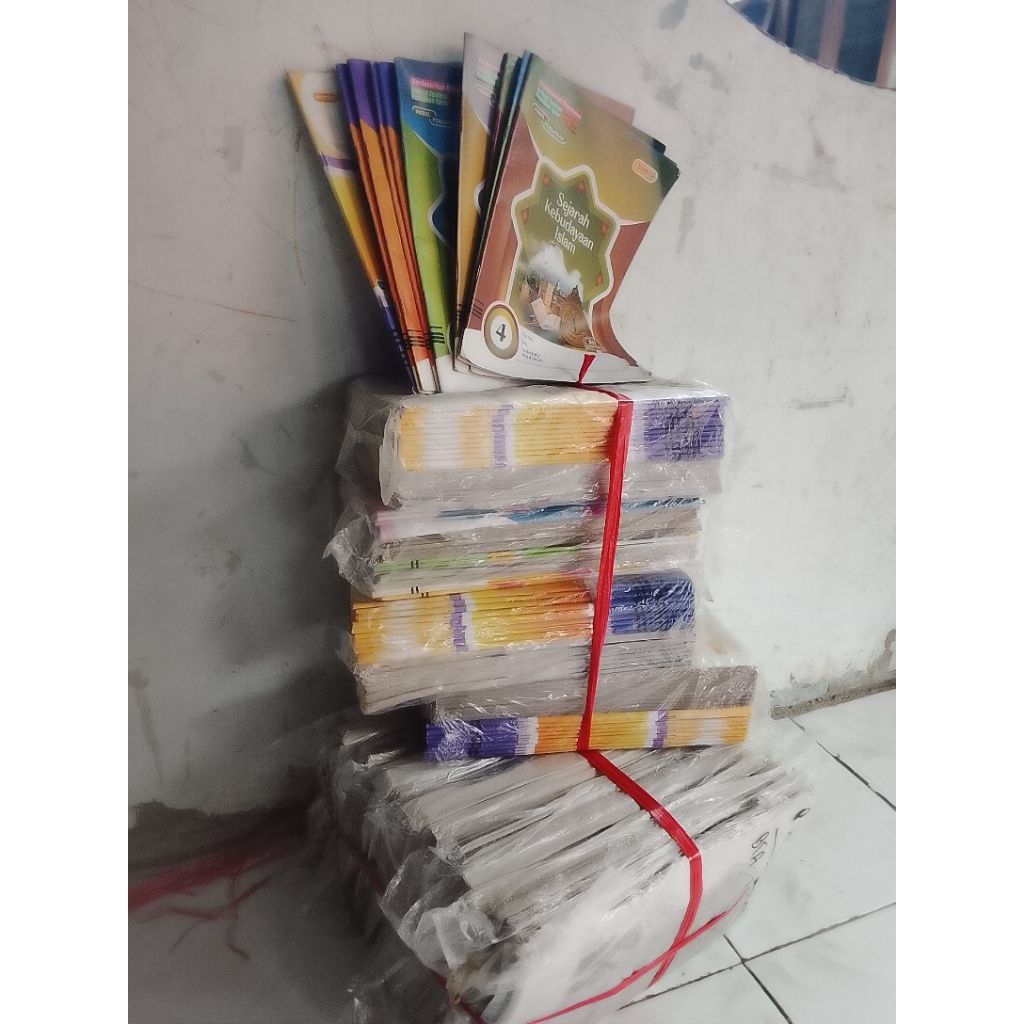 Buku Lks Bekas Steples/1kg/buat bungkus cabe, bawang dan lain-lain/lks steples bekas