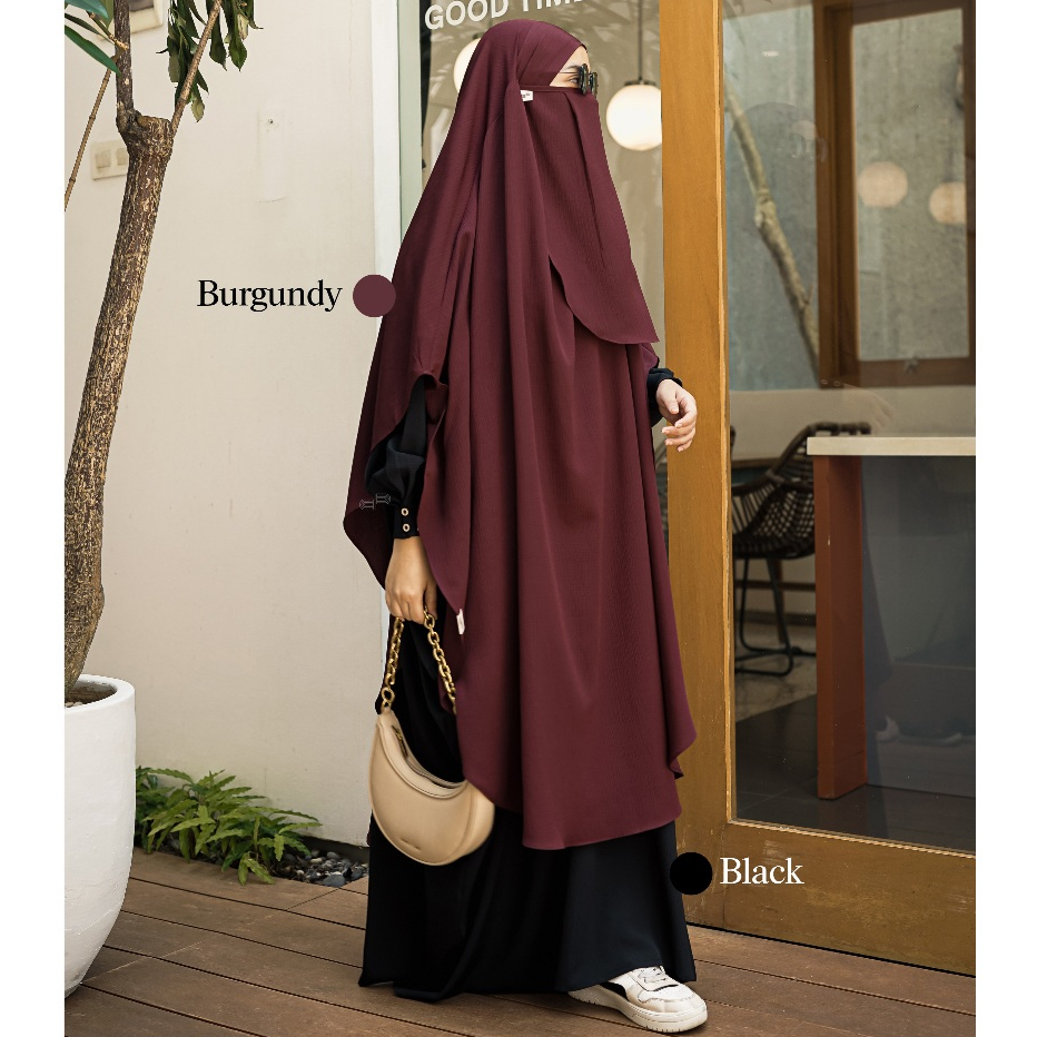Hava | Abaya Gamis Dress Batwing Umroh Syari Muslimah Dheambunproject