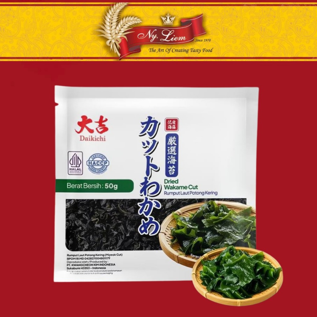 DAIKICHI Dries Wakame Cut 50 gr