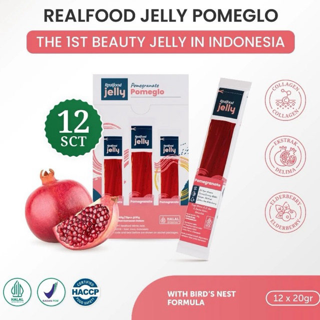 Realfood Jelly Pomeglo Sarang Burung Walet