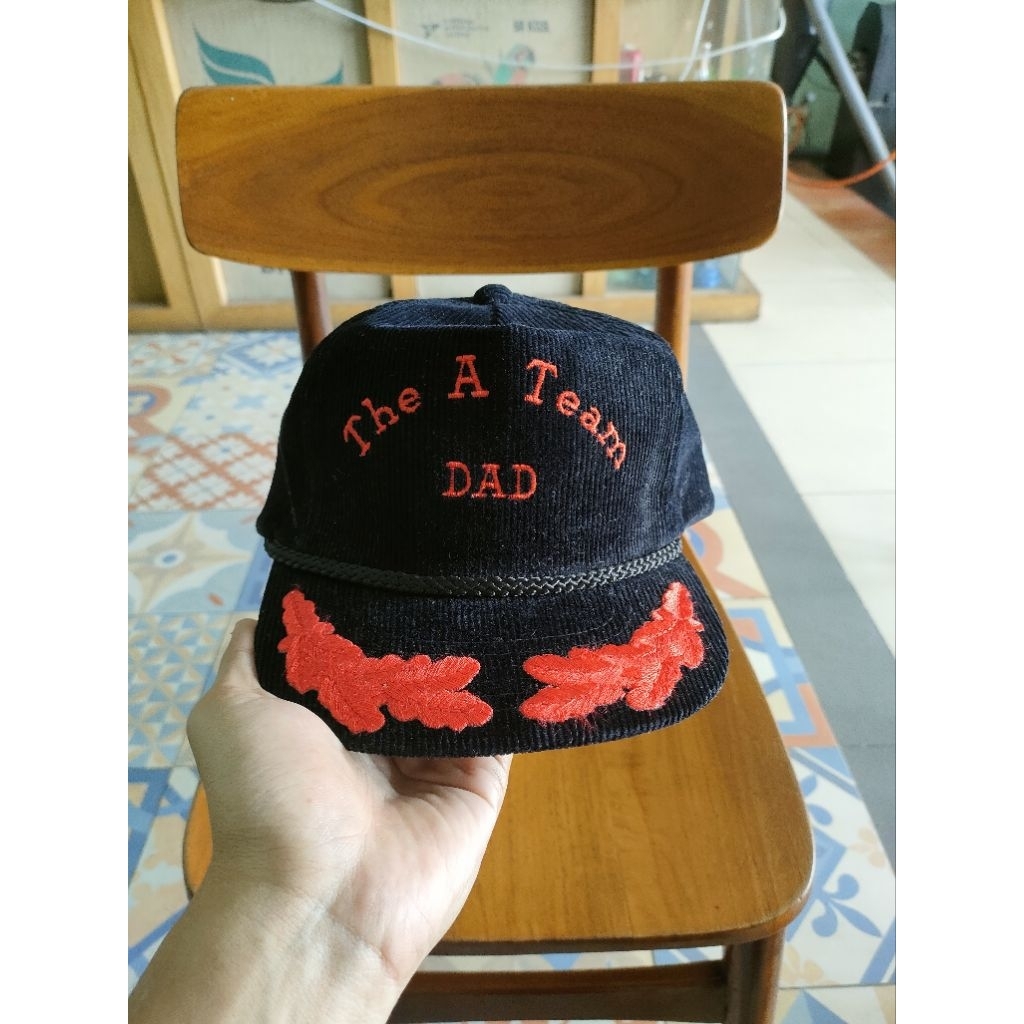 Topi Vintage Ropehat Corduroy Film The A Team